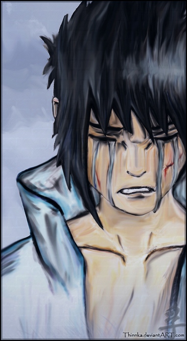 ..::Crying Sasuke::.. by Thinnka